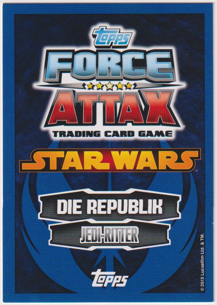 Topps Star Wars 2013 Anakin Skywalker Republik Jedi-Ritter TCG Rare #82 – Bild 2