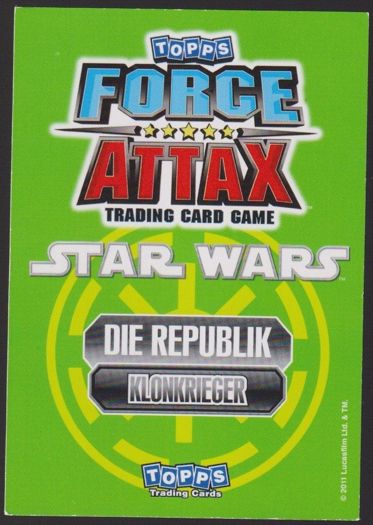 Topps Star Wars 2011 Klonpilot Hawk Republik TCG Rare #55 – Bild 2
