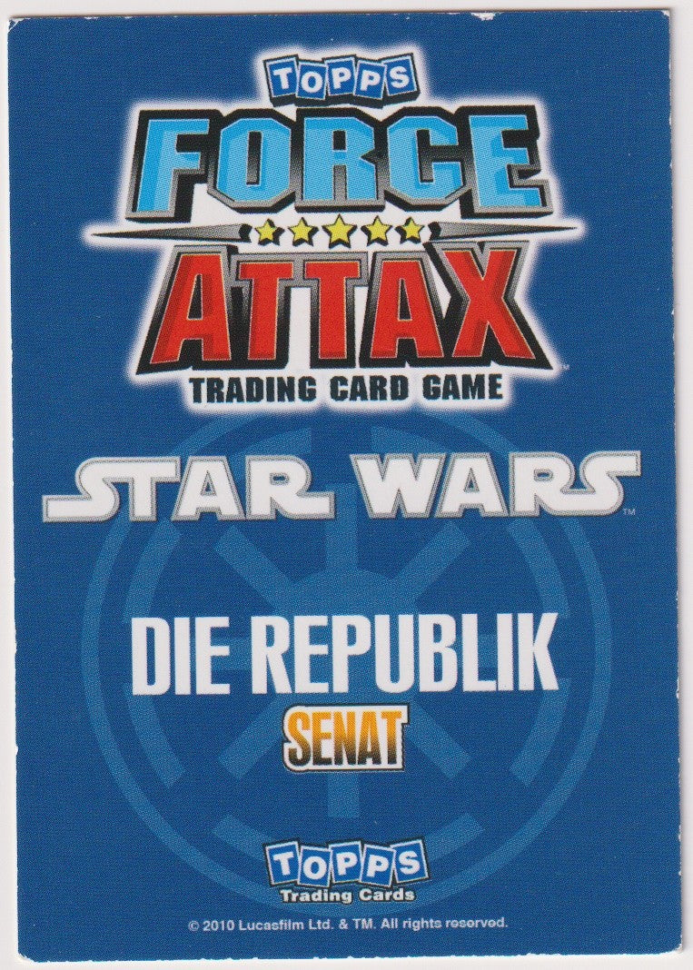 Topps Star Wars 2010 Padme Amidala Republik Senat TCG Rare – Bild 2