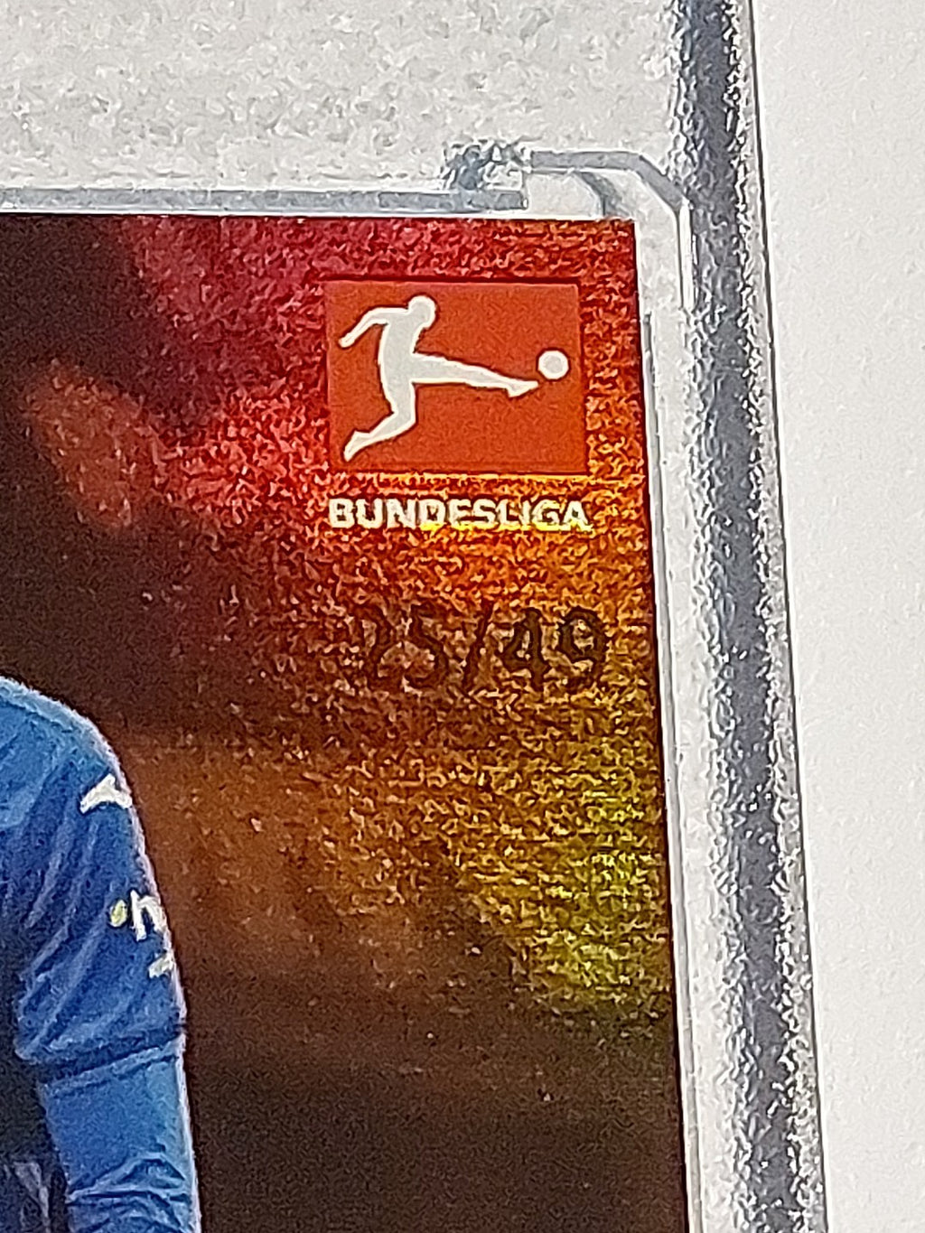 Topps International 2024-25 Florian Grillitsch Auto Hoffenheim Parallel 25/49 – Bild 2
