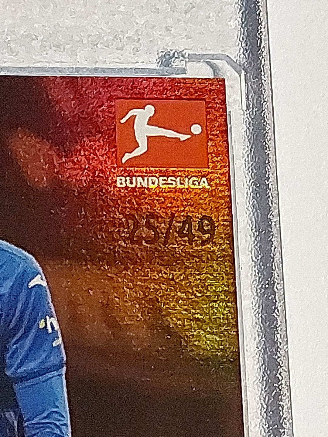 Topps International 2024-25 Florian Grillitsch Auto Hoffenheim Parallel 25/49 – Bild 2