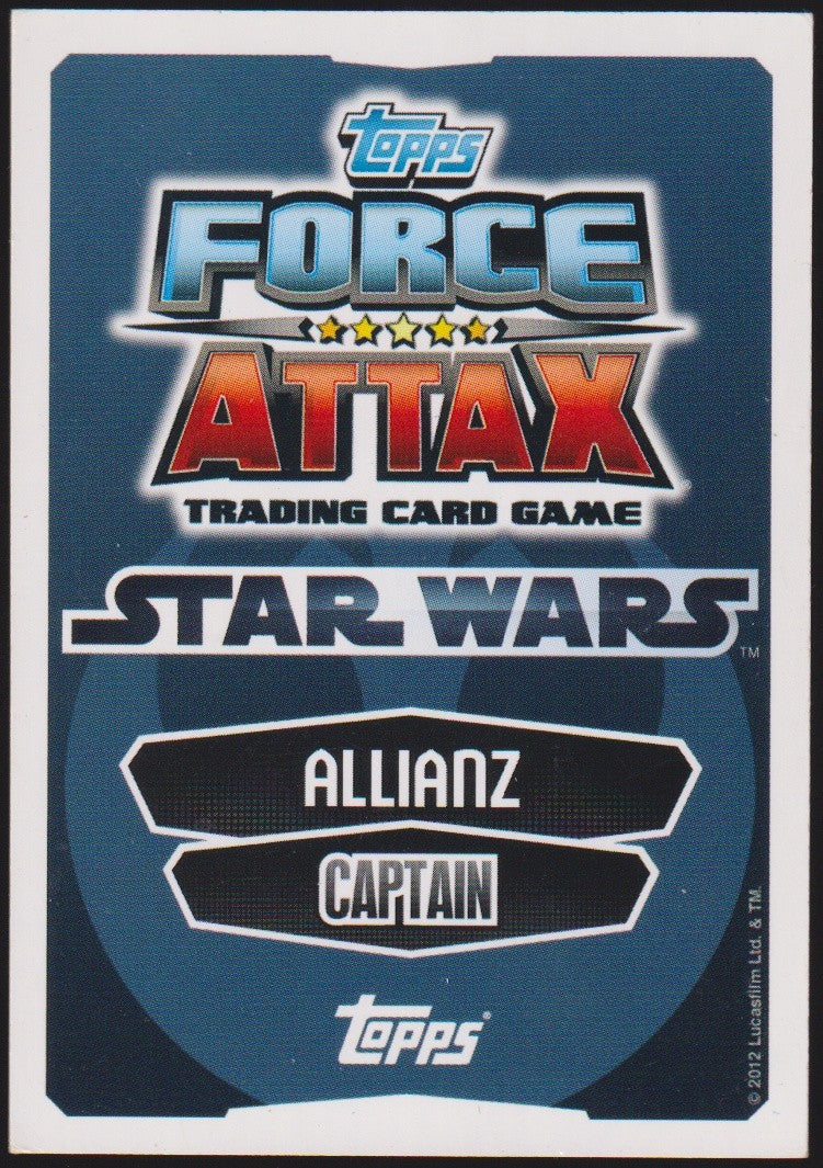 Topps Star Wars 2012 Han Solo Rebellenallianz Star Wars TCG Rare Nr. 79 – Bild 2