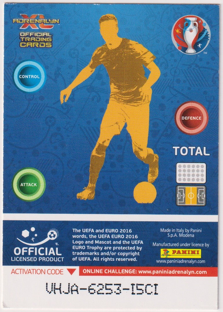 Panini Adrenalyn XL 2016 Sergio Busquets Spanien Legend Vintage Parallel – Bild 2