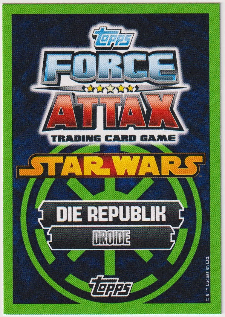 Topps Star Wars 2015 C-3PO Droide Die Republik TCG Rare – Bild 2