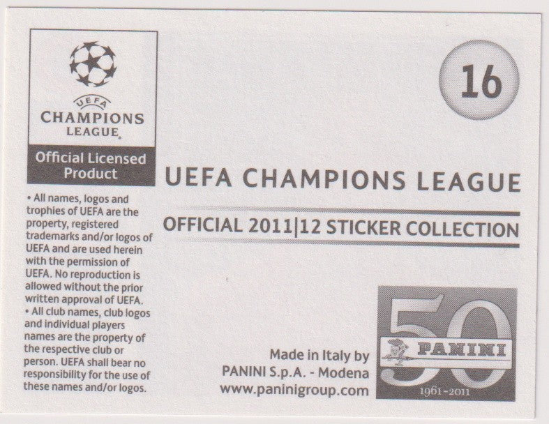 Panini Champions League 2011-12 Bastian Schweinsteiger Bayern München Parallel – Bild 2