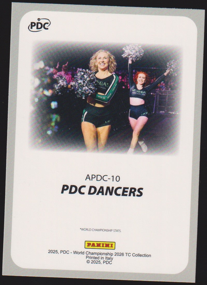 Panini PDC World Championship 2026 PDC DANCERS Refractor Parallel – Bild 2