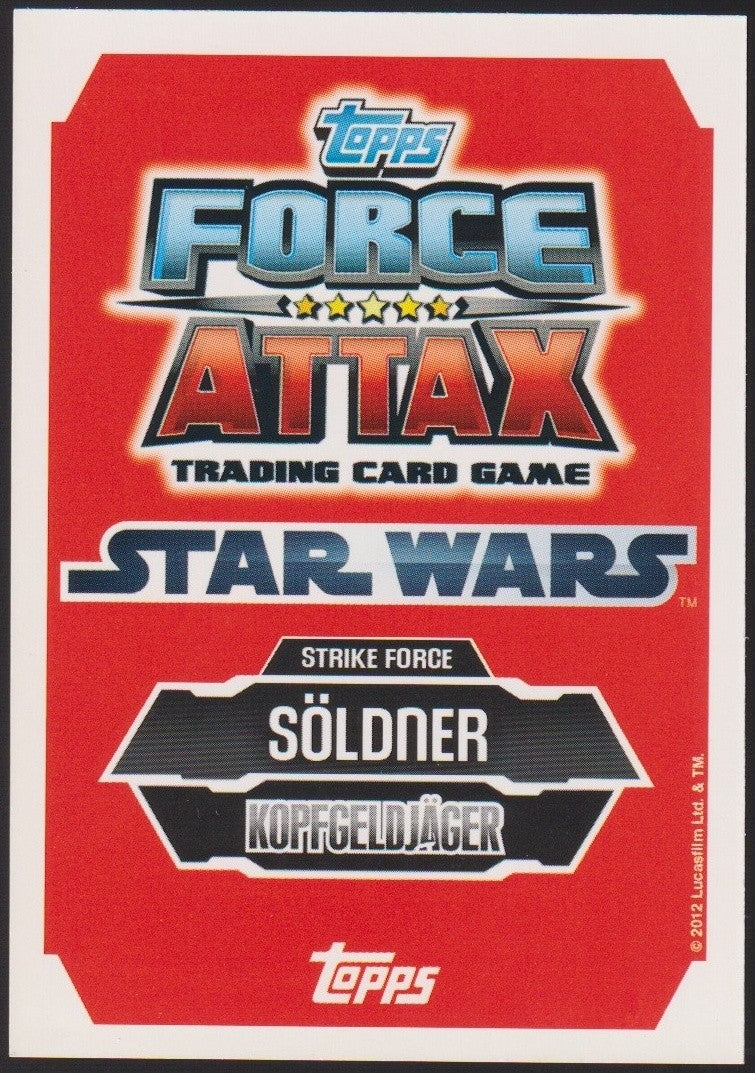 Topps Star Wars 2012 Derrown Kopfgeldjäger Söldner TCG Rare #189 – Bild 2