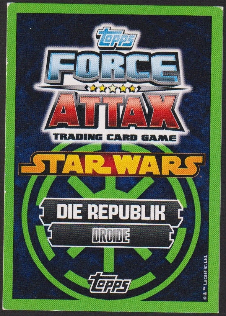 Topps Star Wars 2011 C-3PO Droide Republik TCG Rare #59 – Bild 2