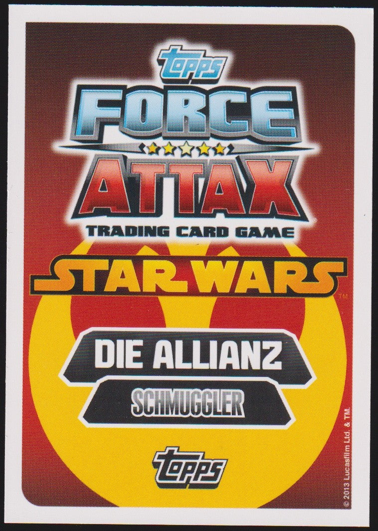 Topps Star Wars 2013 Han Solo Schmuggler Rebellen Limited Edition TCG Rare – Bild 2
