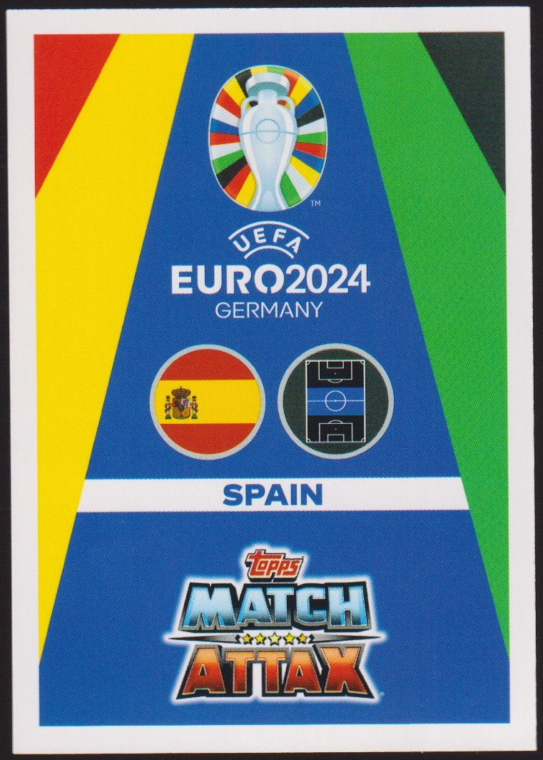 Topps Match Attax 2023-24 Pedri Spanien Parallel Rare – Bild 2