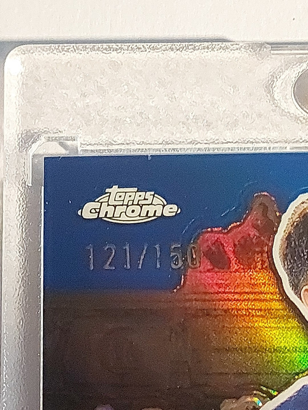 Topps Chrome 2024-25 Lucas Beraldo PSG Numbered 121/150 Parallel Parallel – Bild 2