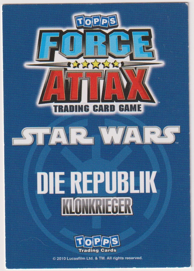 Topps Star Wars 2010 Klon Offizier Republik TCG Rare #48 – Bild 2