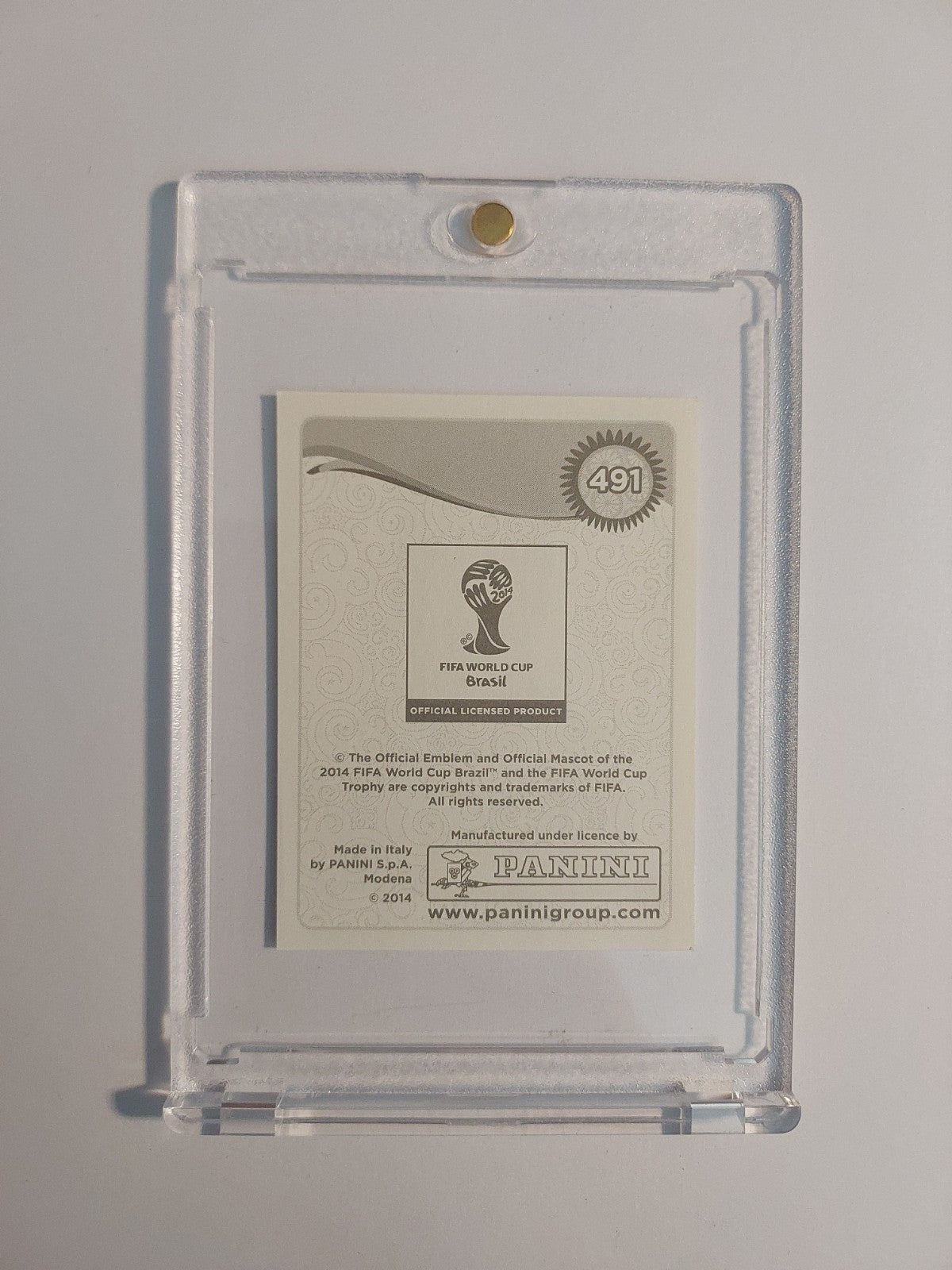 Panini World Cup 2014 Philipp Lahm Deutschland Winner Vintage Parallel – Bild 2