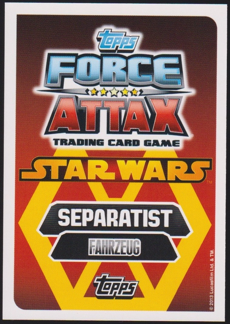 Topps Star Wars 2013 Wheel-Bike Separatist Fahrzeug TCG Rare #147 – Bild 2
