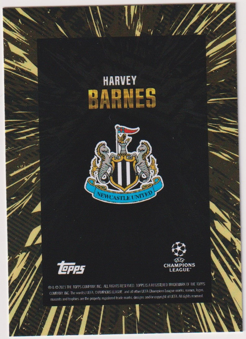 Topps X WHIP Harvey Barnes Newcastle United Parallel Rare – Bild 2
