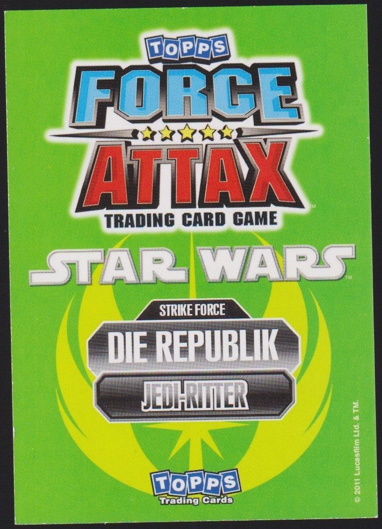 Topps Star Wars 2011 Obi Wan Kenobi Jedi (Full Art) TCG Rare #180 – Bild 2