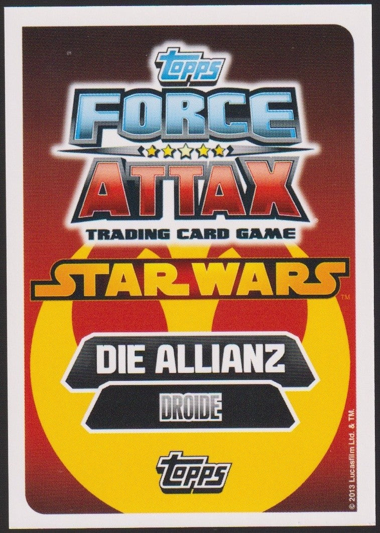 Topps Star Wars 2013 2-1B MEDIZINISCHER DROIDE ALLIANZ (Film Version) Rare #18 – Bild 2