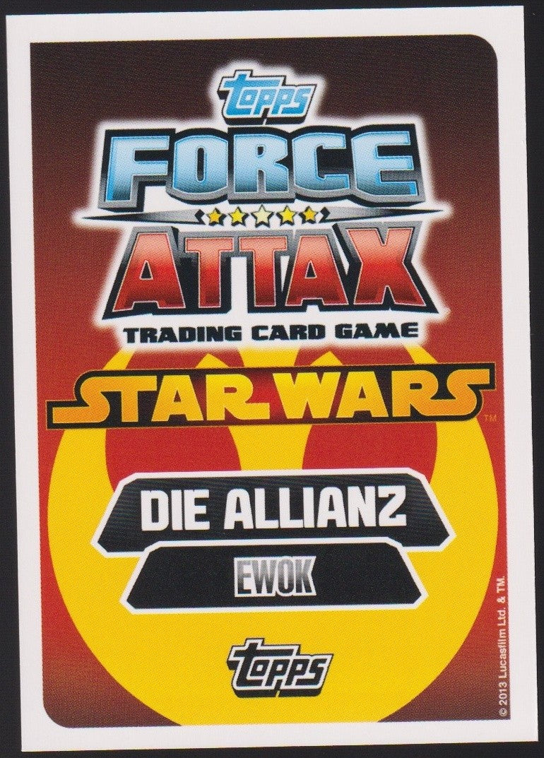 Topps Star Wars 2013 Romba Allianz Ewok (Film Version) TCG Rare #29 – Bild 2