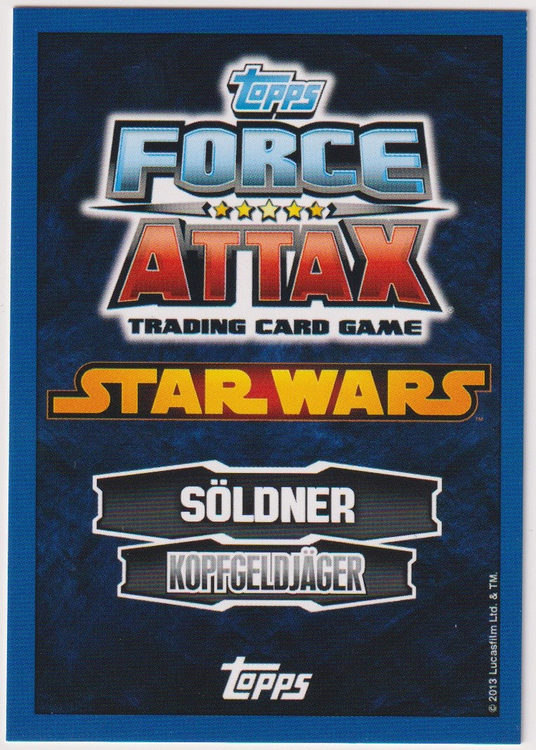 Topps Star Wars 2013 Bossk Kopfgeldjäger Söldner TCG Rare Chrome – Bild 2