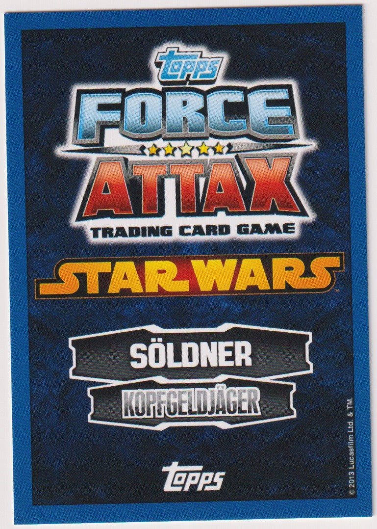 Topps Star Wars 2013 Bossk Söldner Kopfgeldjäger TCG Rare #222 – Bild 2