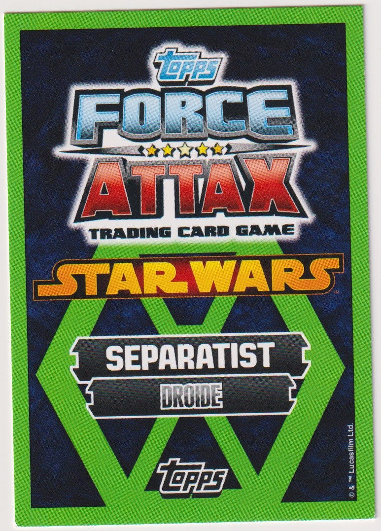 Topps Star Wars 2015 Kampfdroide Separatisten TCG Rare #73 – Bild 2
