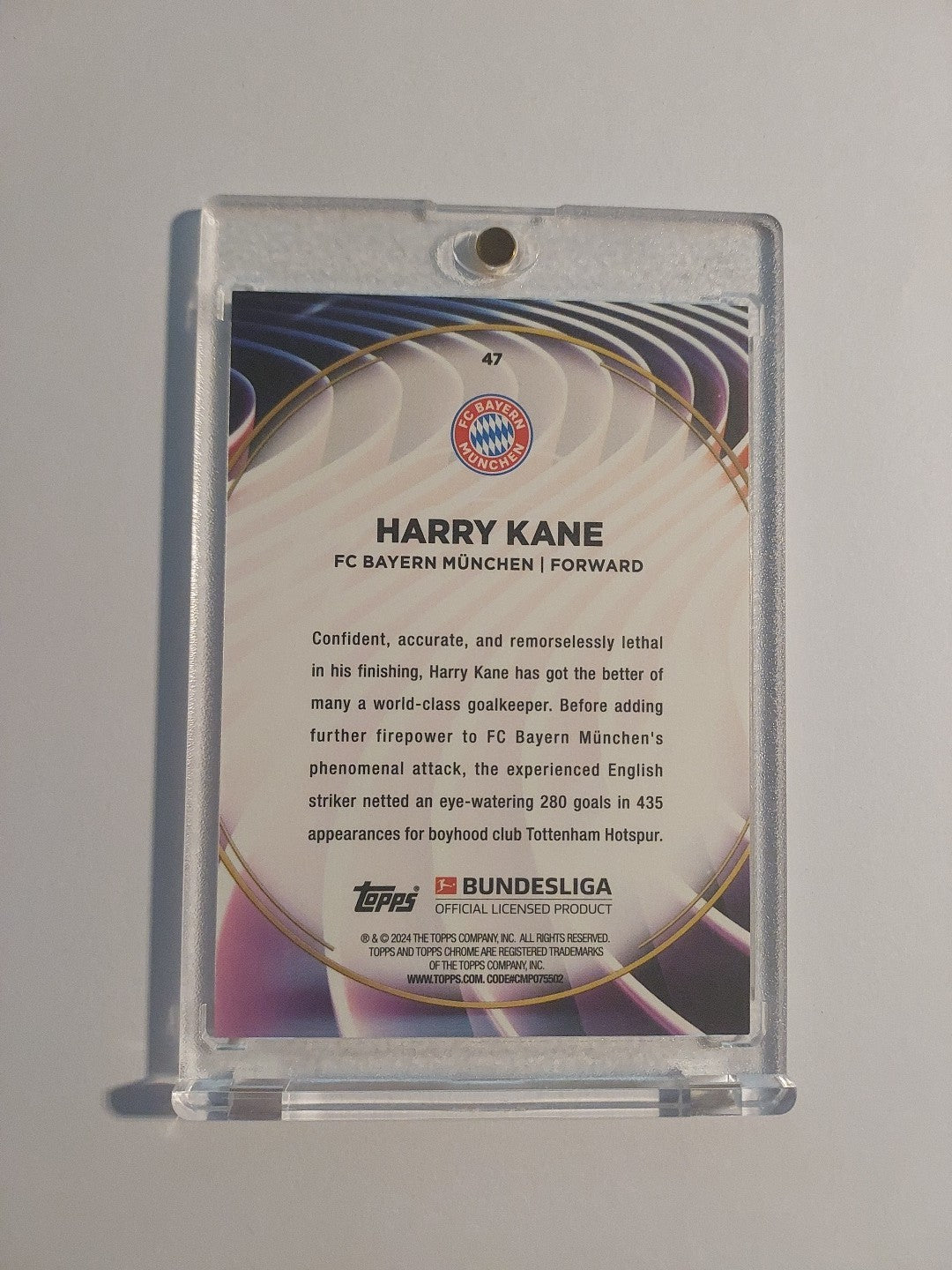 Topps 60 Jahre Bundesliga 2023-24 Harry Kane Bayern München Parallel Rare – Bild 2