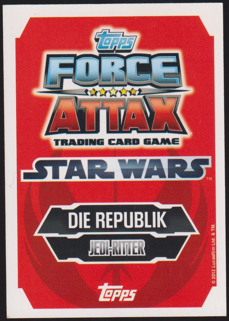 Topps Star Wars 2012 Pong Krell Republik Jedi Ritter TCG Rare #199 – Bild 2