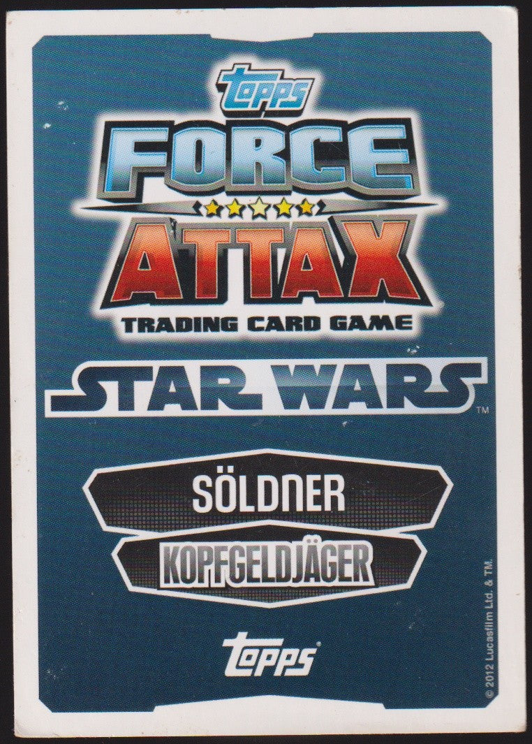 Topps Star Wars 2012 Bobba Fett SÖLDNER KOPFGELDJÄGER TCG Rare Nr. 54 – Bild 2