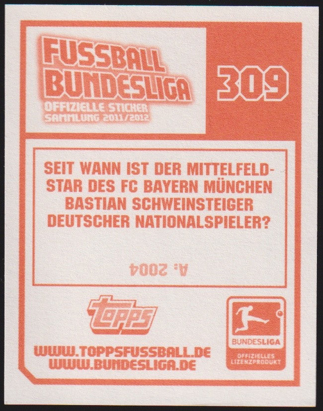 Topps Bundesliga 2011-12 Toni Kroos FC Bayern München Vintage Parallel – Bild 2