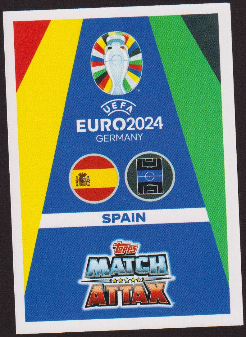 Topps Match Attax 2023-24 Pedri Spanien Parallel Rare – Bild 2
