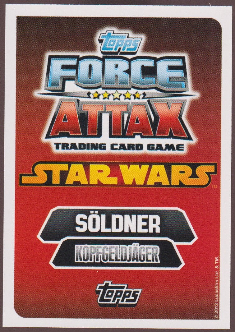 Topps Star Wars 2013 Jango Fett & Boba Fett Kopfgeldjäger TCG Rare – Bild 2