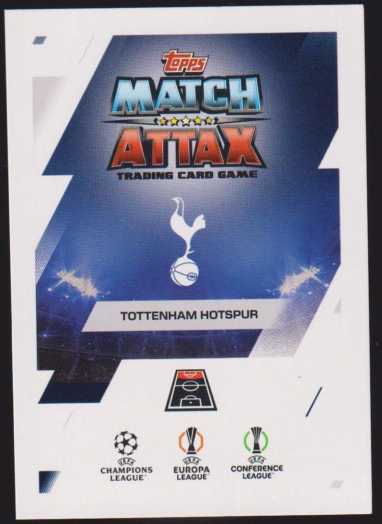 Topps Match Attax Dominic Solanke Tottenham Hotspur Parallel Rare – Bild 2