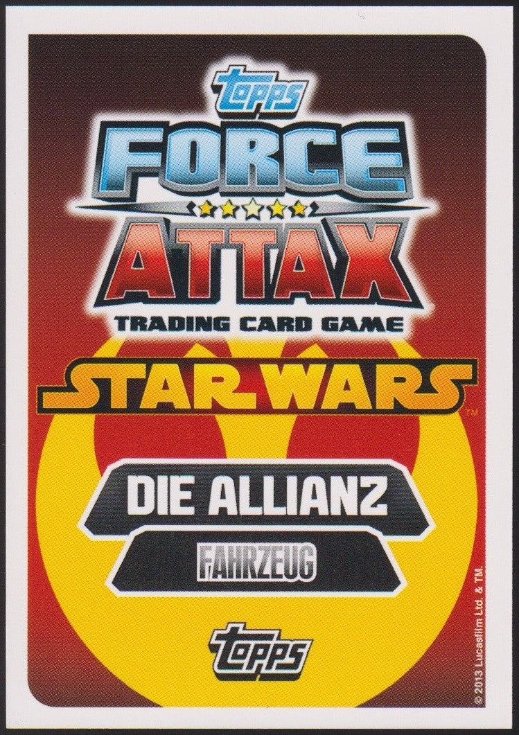 Topps Star Wars 2013 B-Wing-Sternenjäger Allianz (Film Version) TCG Rare #42 – Bild 2