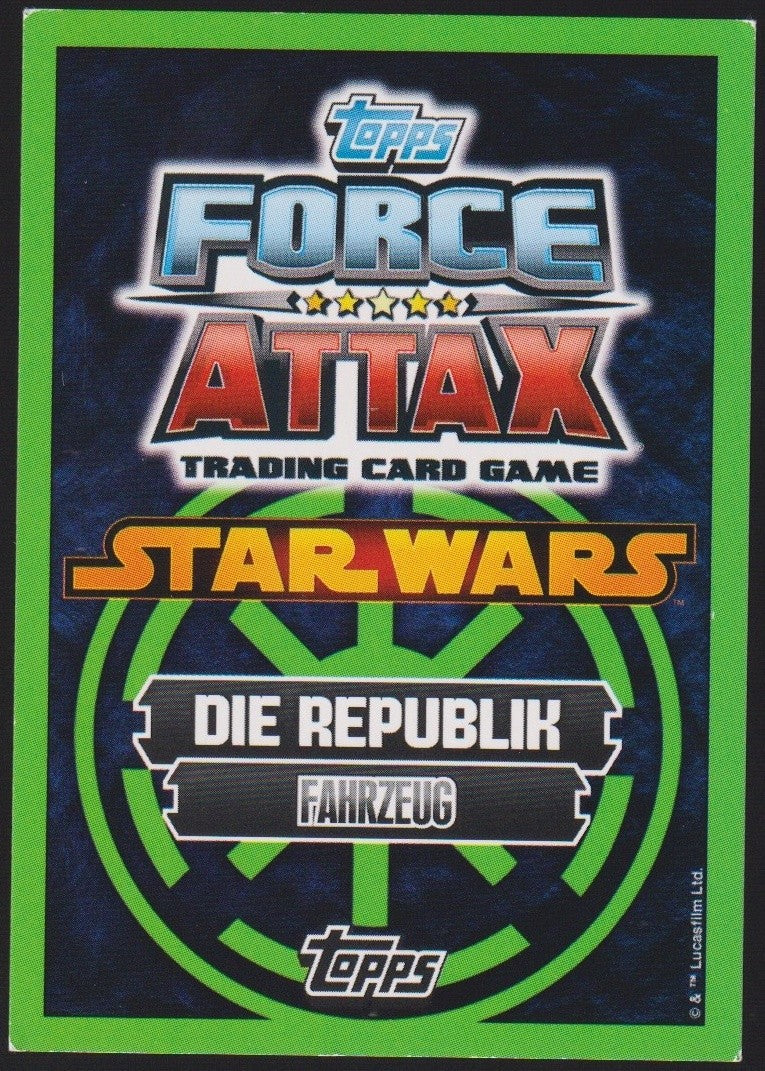 Topps Star Wars 2011 Tantive IV Republik Fahrzeug TCG Rare #51 – Bild 2