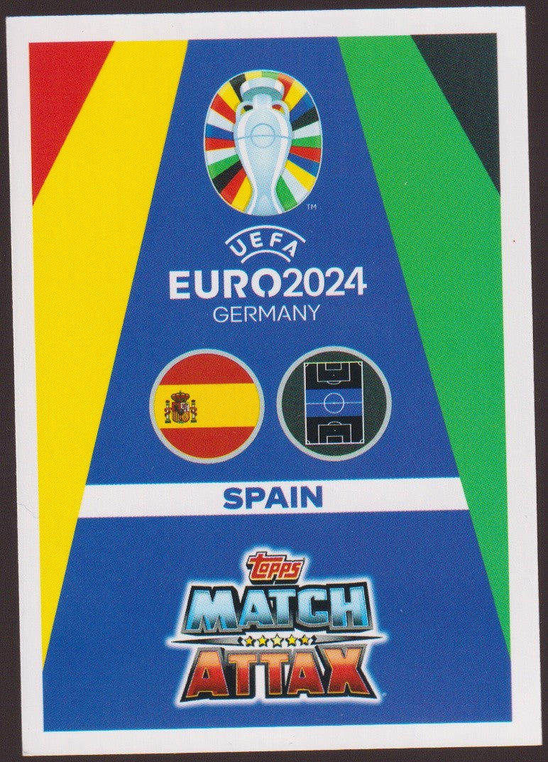 Topps Match Attax 2023-24 Pedri Spanien Parallel Rare Nr. 26 – Bild 2