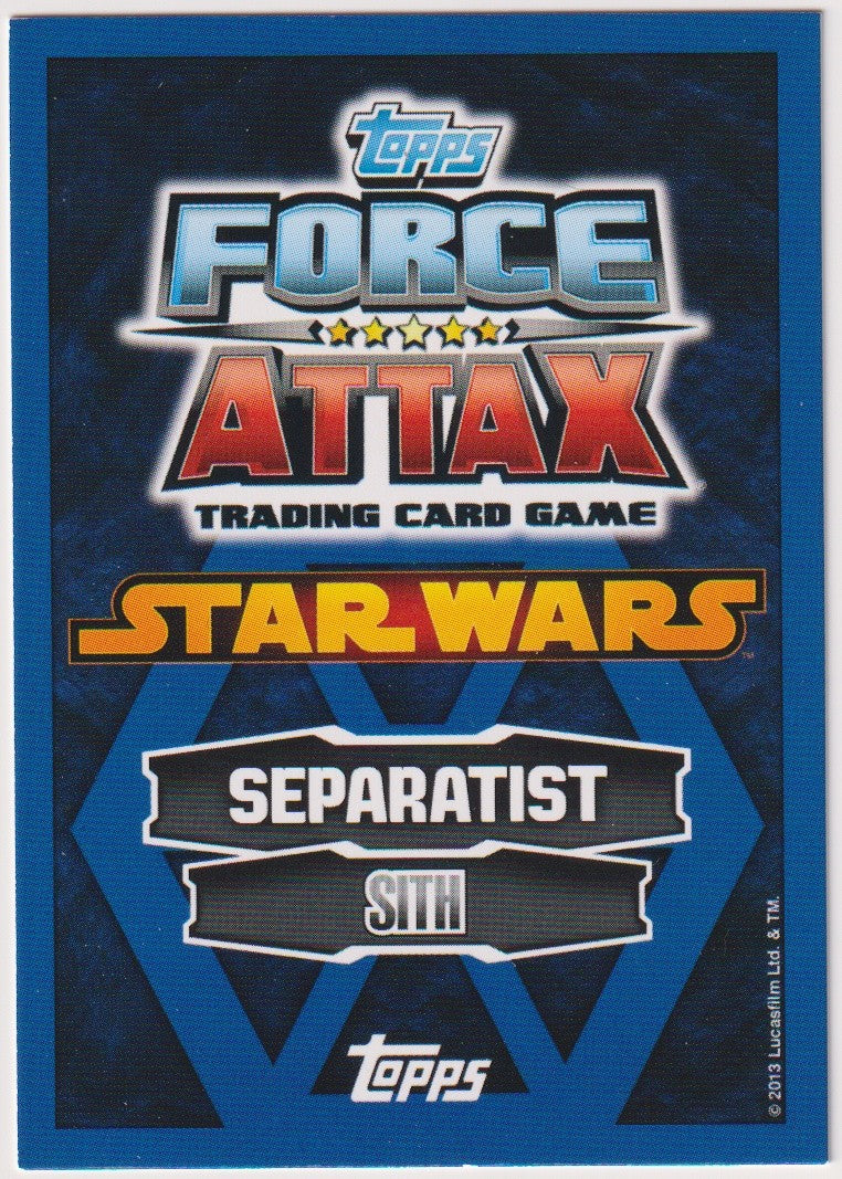 Topps Star Wars 2013 Barriss Offee Sith Separatisten TCG Rare #214 – Bild 2