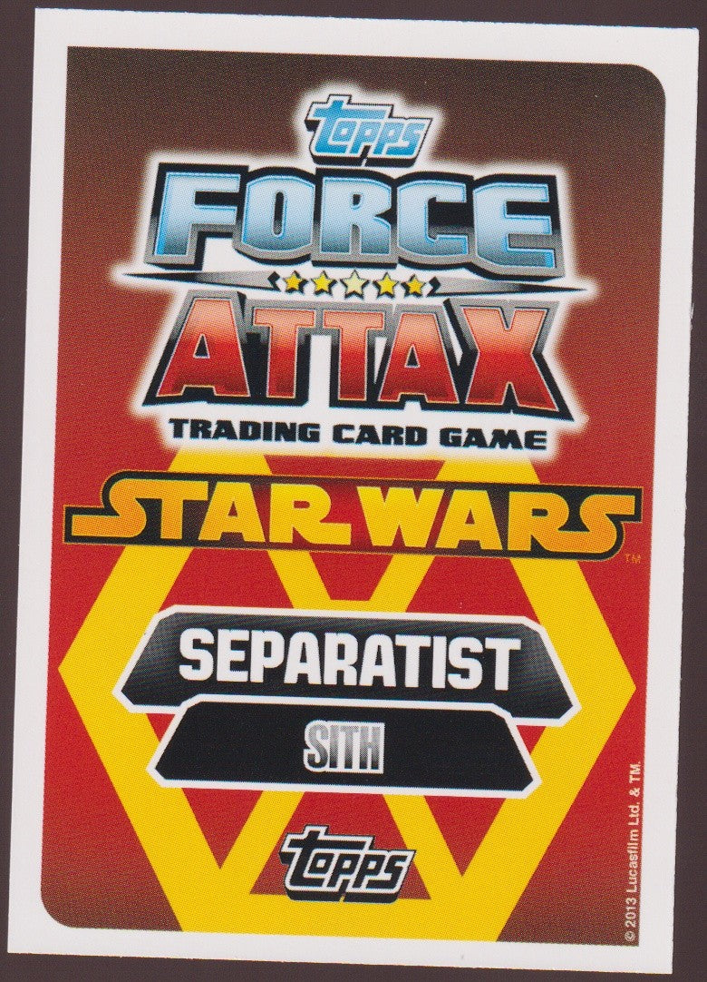 Topps Star Wars TCG General Grievous Separatisten Star-Karten Rare – Bild 2