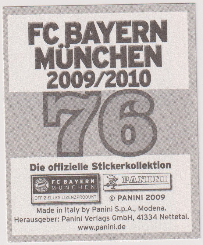 Panini 2009-10 Bastian Schweinsteiger FC Bayern München Vintage Parallel – Bild 2