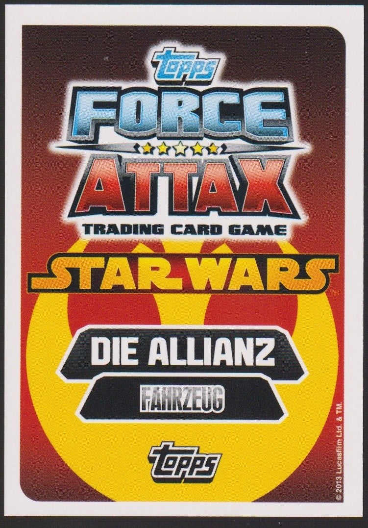 Topps Star Wars 2013 X-Wing-Sternenjäger Allianz (Film Version) TCG Rare #31 – Bild 2