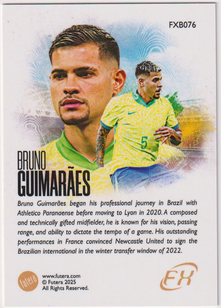 Futura FXB076 2025-26 Bruno Guimarães Parallel Rare FXB076 – Bild 2