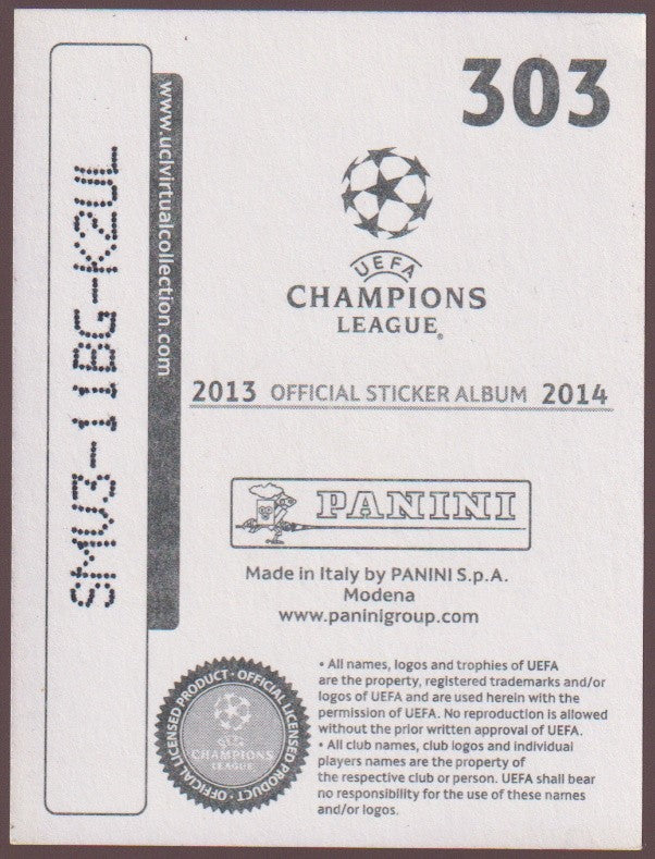 Panini UEFA Champions 2012-13 Arjen Robben FC Bayern München Parallel – Bild 2