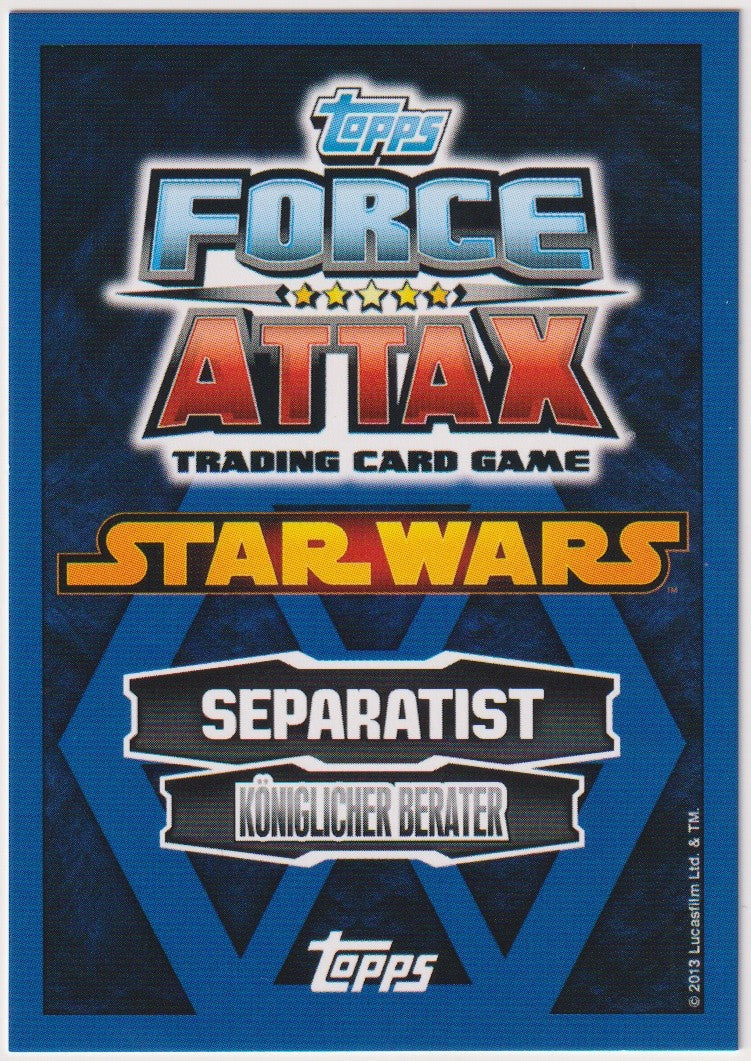 Topps Star Wars 2013 Okalin Separatist TCG Rare #218 – Bild 2