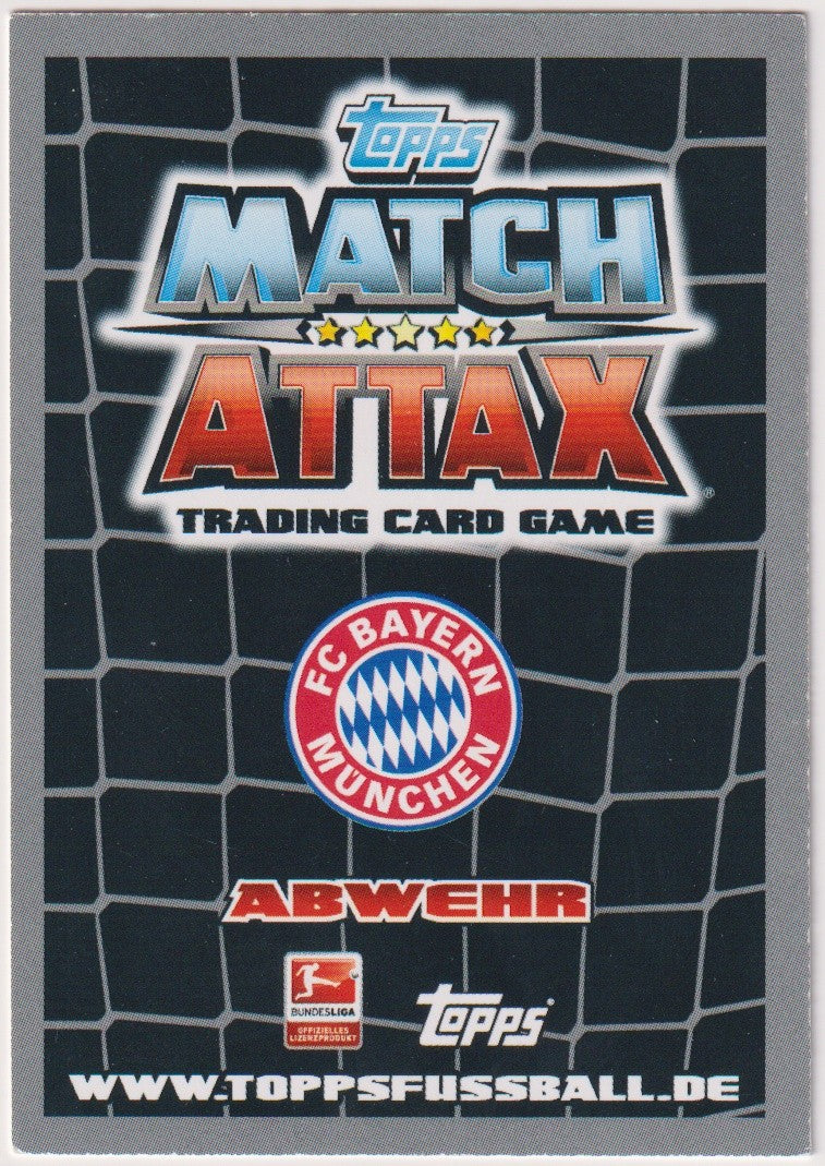 Topps Match Attax Philipp Lahm FC Bayern München Bundesliga Parallel Rare – Bild 2