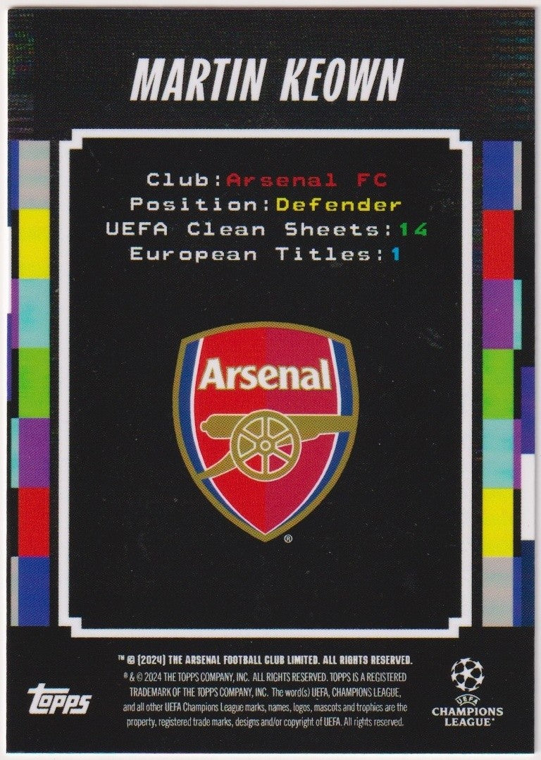 Topps Classics 2023-24 Martin Keown Arsenal FC Parallel Rare #28 – Bild 2