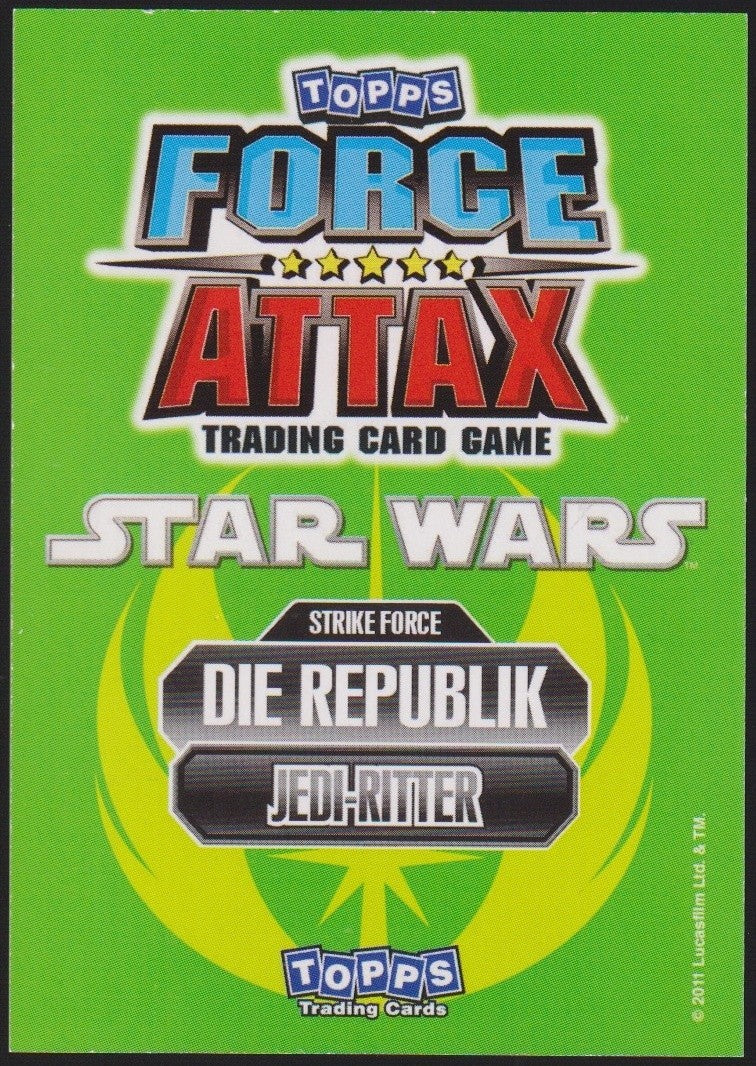 Topps Star Wars 2011 Commander Bly Klonkrieger Republik Full Art TCG Rare #187 – Bild 2