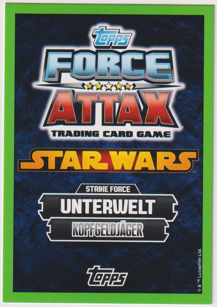 Topps Star Wars 2010 Embo Unterwelt Kopfgeldjäger TCG Rare #120 – Bild 2