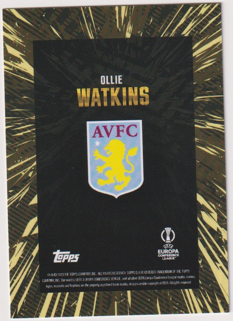 Topps X Whip Ollie Watkins Aston Villa FC Parallel Rare – Bild 2