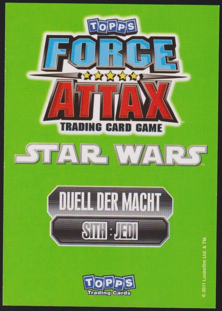 Topps Star Wars 2011 Anakin Skywalker vs Asajj Ventress TCG Rare #172 – Bild 2