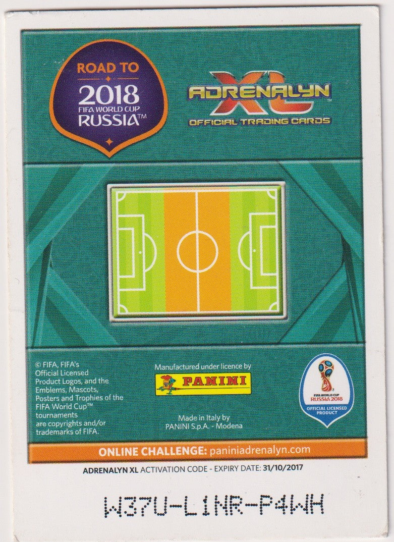 Panini Adrenalyn XL 2017-18 Eric Dier England Road to 2018 FIFA World Cup – Bild 2