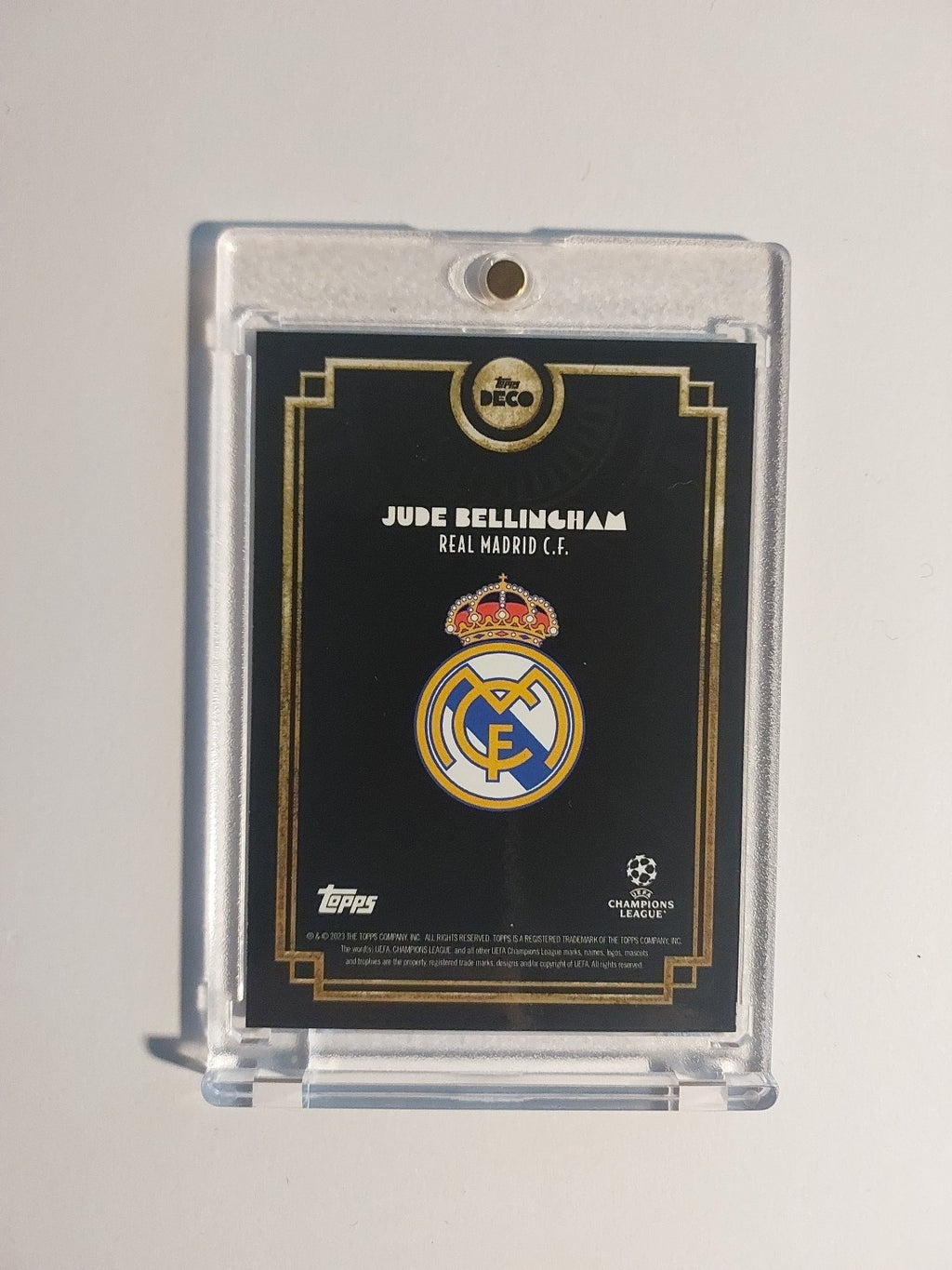 Topps UCC Deco 2023-24 Jude Bellingham Real Madrid Parallel Ultra Rare Hit – Bild 2